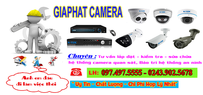 SỬA CHỮA CAMERA TẠI HÀ NỘI